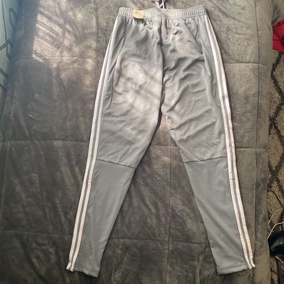 Adidas climacool gray joggers track pants with tapered fit - Picture 3 of 5